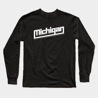 Michigan Modern Long Sleeve T-Shirt